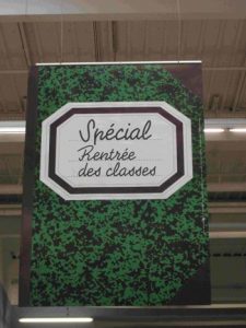 rentree secondaire - Avenue des Ecoles
