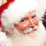 Jonathan G Meath portrays Santa Claus 1